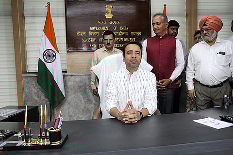 Jayant Chaudhary takes charge